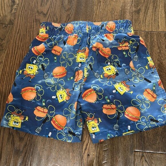 Abercrombie SpongeBob swim trunks. Sz 7/8 - Picture 4 of 4